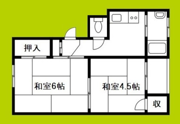 錦美マンション 間取り