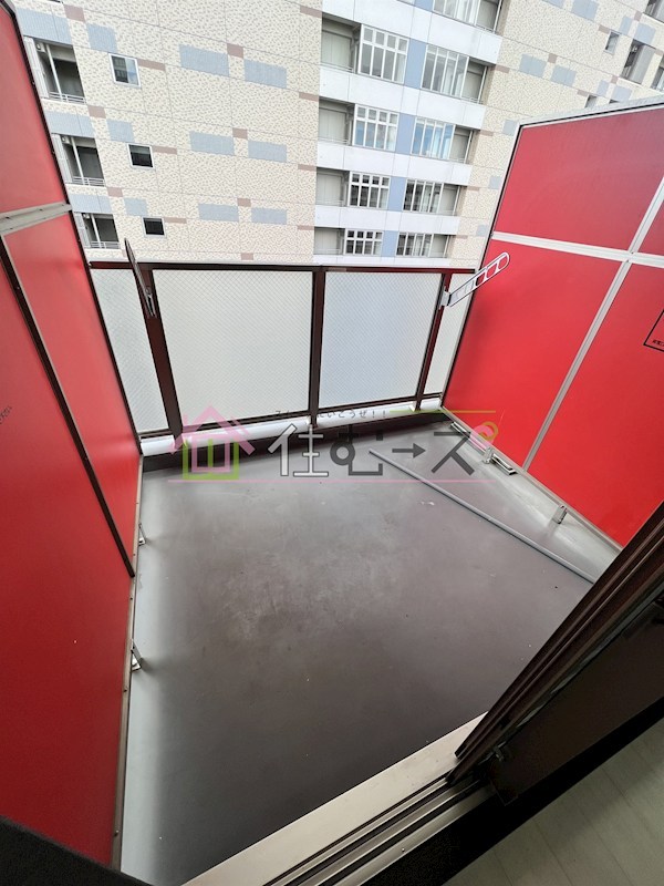 グランパシフィック天満橋 ベランダ