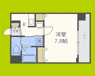 ミラージュパレス難波東レジデンス 間取り