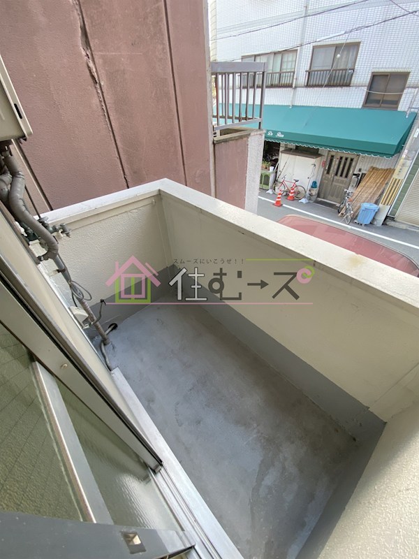 SKK夕凪マンション ベランダ