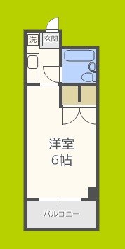 シェトワ弁天町 間取り