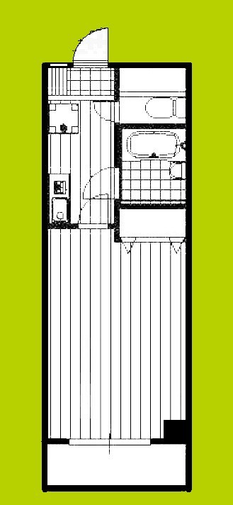 パラドール弁天 間取り