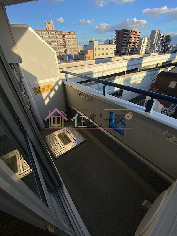 パラドール弁天 ベランダ