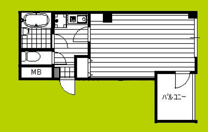 パラドール弁天 間取り
