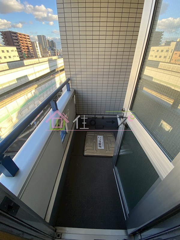 パラドール弁天 ベランダ