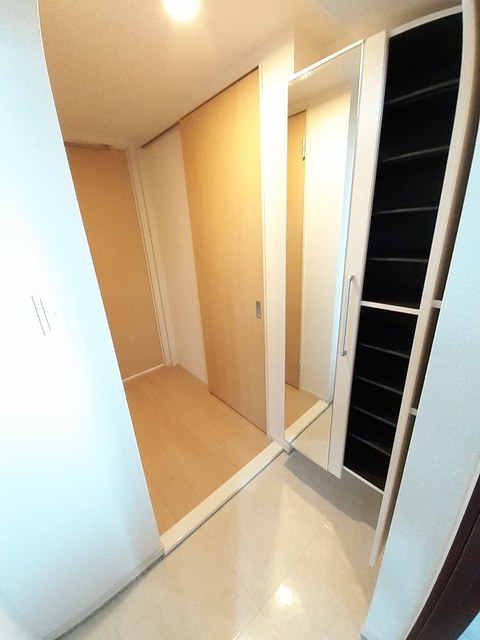 ゴールイン 玄関