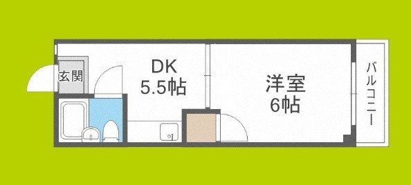 プラザハイツ大西 間取り