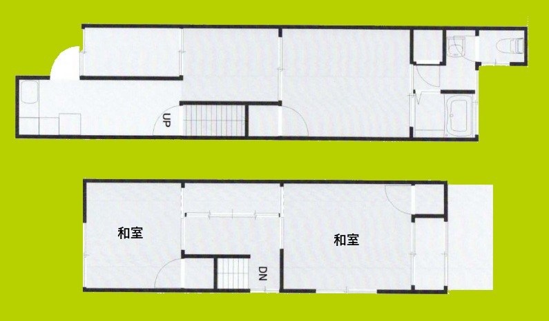 高殿2丁目貸家 間取り