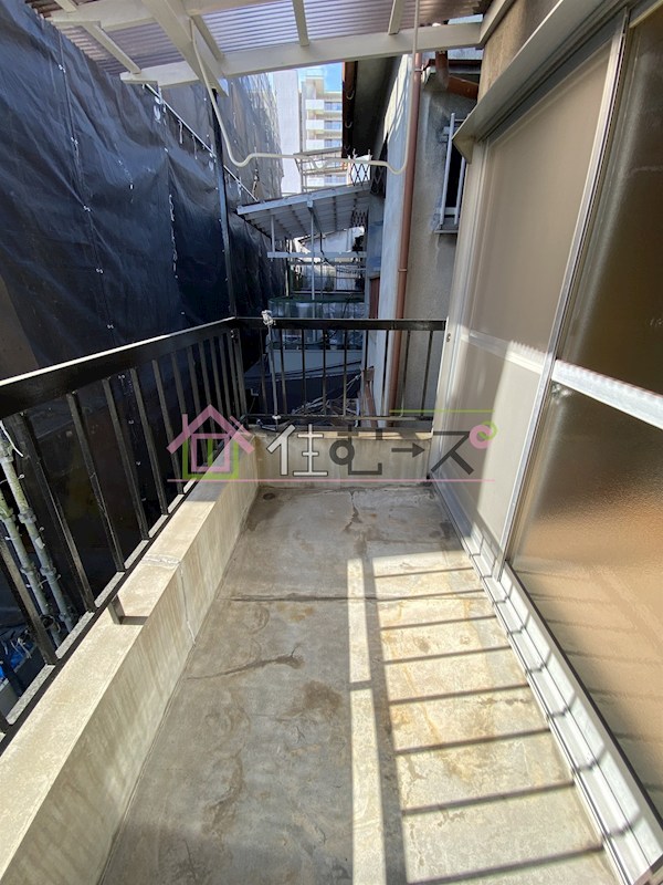 高殿2丁目貸家 ベランダ