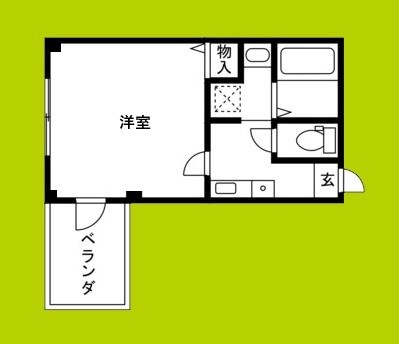カーサクレスト清水Ⅱ 間取り