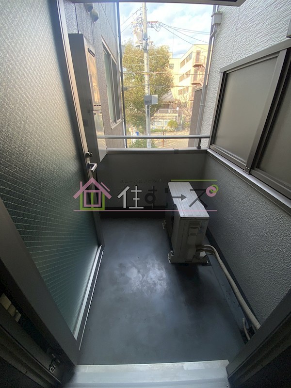 カーサクレスト清水Ⅱ ベランダ