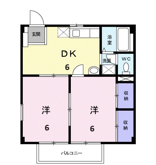 サザンハイム 間取り