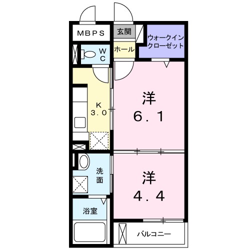 レーブ　ポルト 間取り
