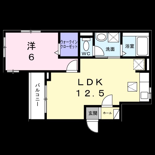 パーチェ　エテルノⅠ 間取り