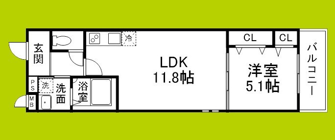 フジパレス 鶴原 間取り
