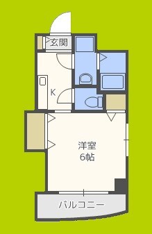 マロット天神橋 間取り