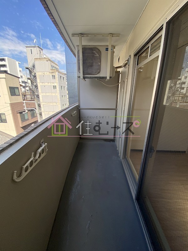 マロット天神橋 ベランダ