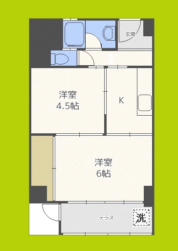 堀江テラス 間取り