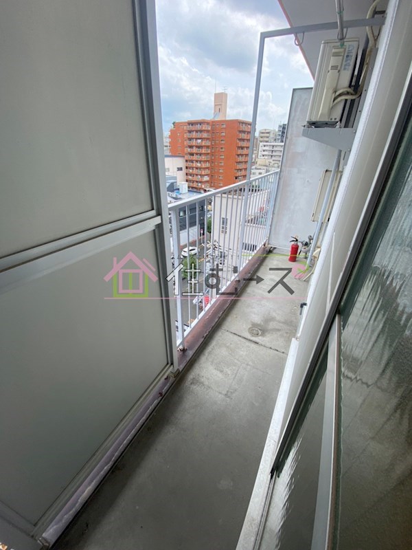 ハイムリバーサイド ベランダ