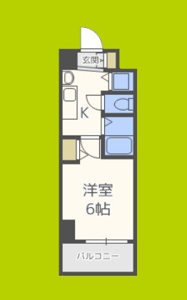 スワンズシティ難波南 間取り