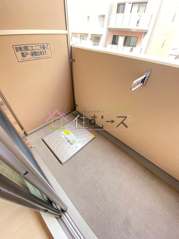 スワンズシティ難波南 ベランダ