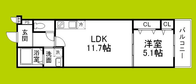 フジパレス 鶴原 間取り
