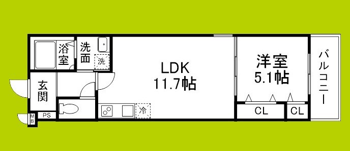 フジパレス 鶴原 間取り