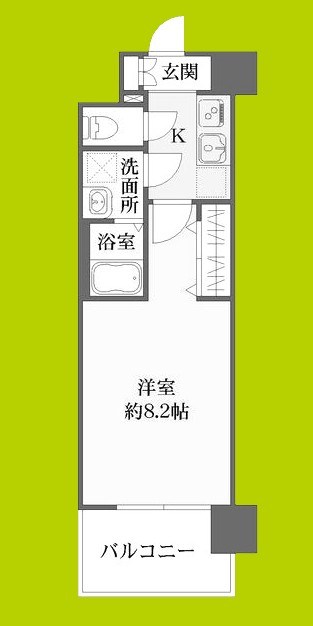 リヴェント玉造 間取り