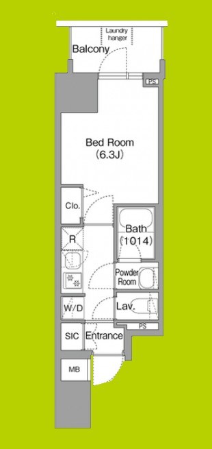 コンフォリア・リヴ天王寺寺田町ソルテラス 間取り