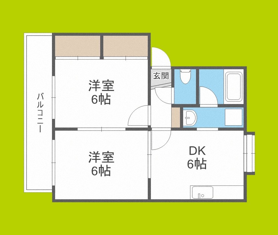 ドエル一番館 間取り