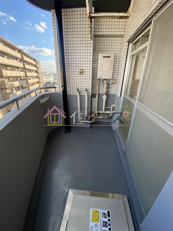 シティ岸里 ベランダ