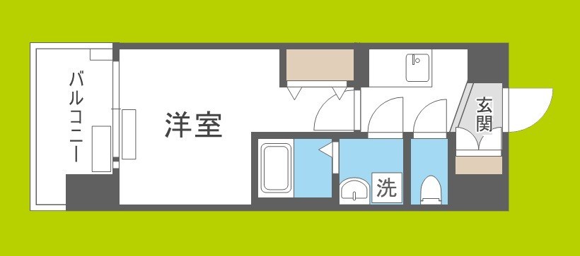 ワールドアイ梅田WEST 間取り