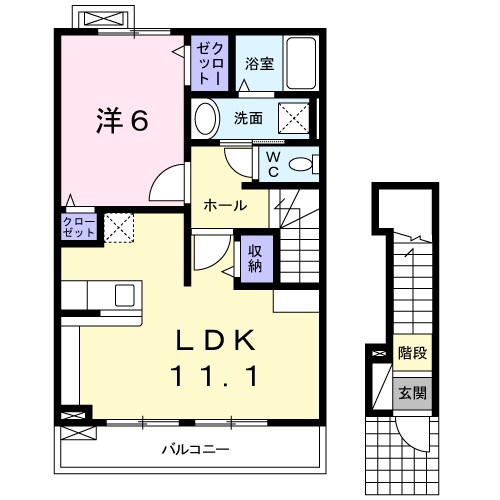 コート鶴田 間取り