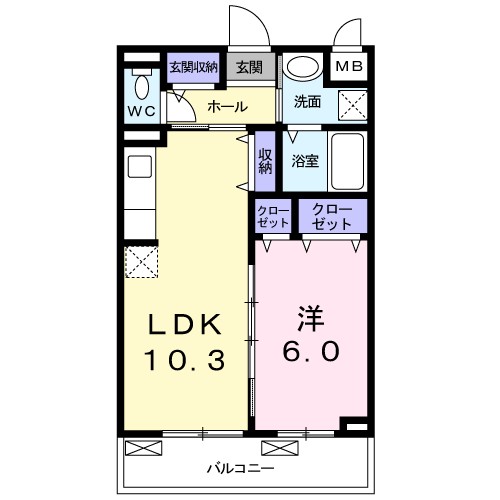 グランディールＦＵＪＩ 間取り