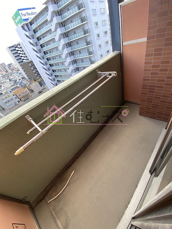 エステムコート新大阪Ⅶステーションプレミアム ベランダ