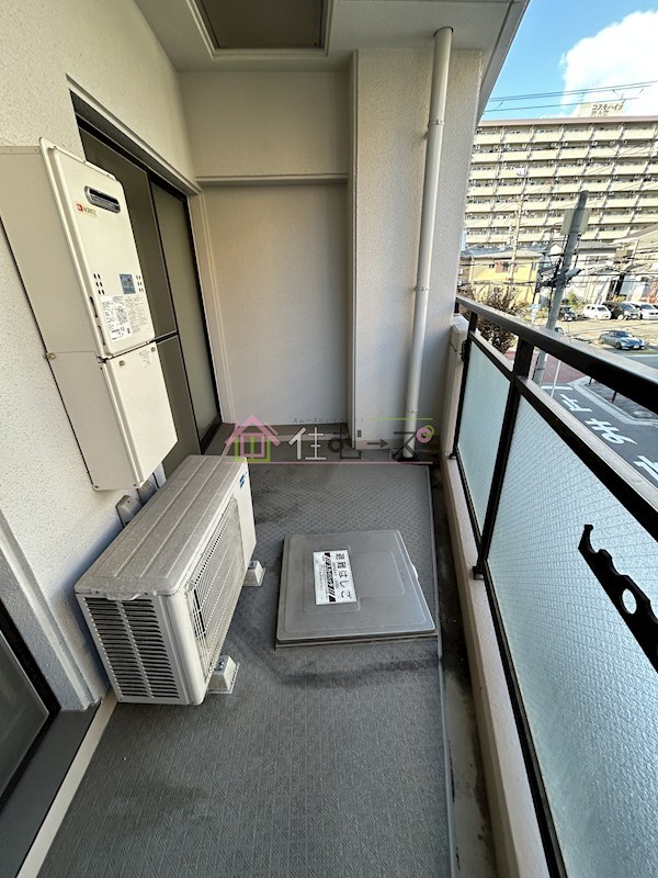 木川東エクセルハイツ ベランダ