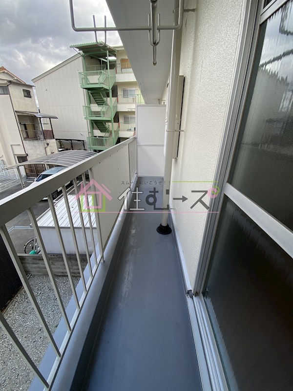 シャトレ下新庄 ベランダ