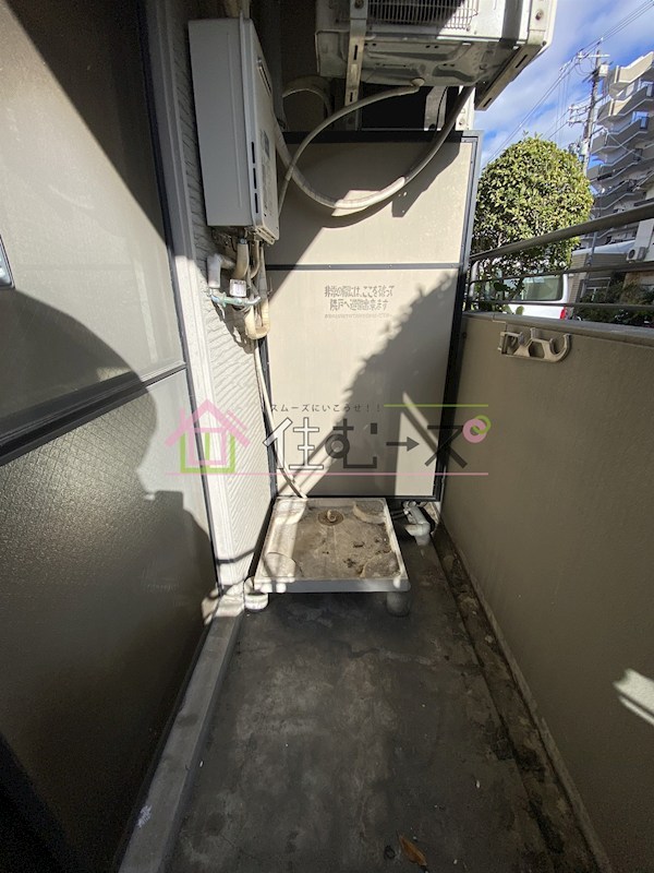 デイグラン上新庄 ベランダ