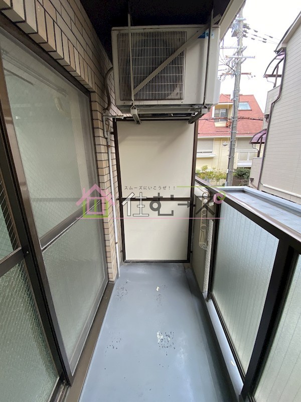 シャングリラみつもと ベランダ