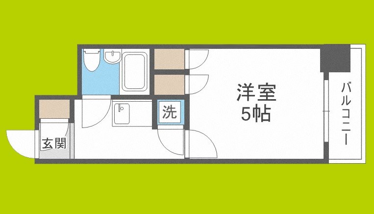 トーカン東淀川キャステール 間取り