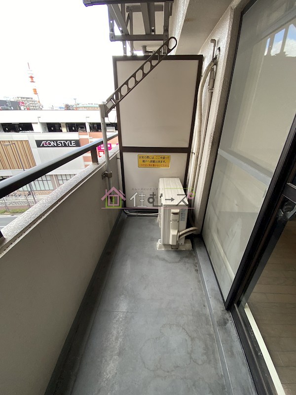 トーカン東淀川キャステール ベランダ