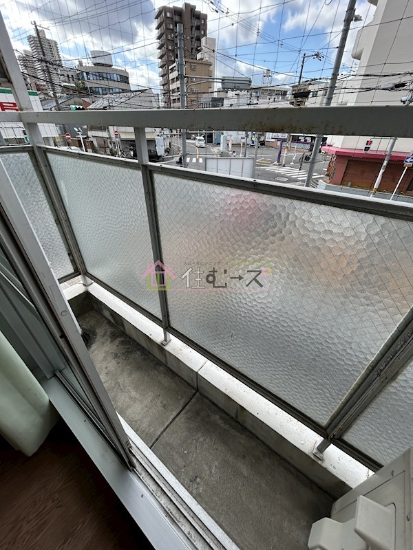 ブルースカイ城東 ベランダ
