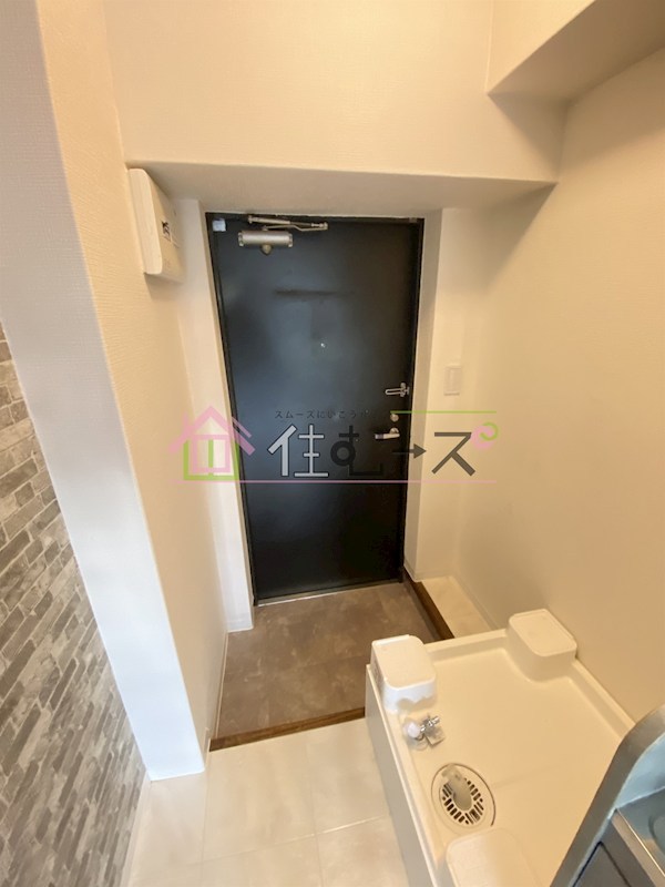 ダイドーメゾン上新庄 玄関