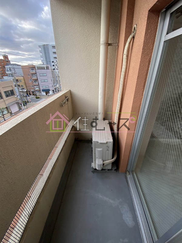 ダイドーメゾン上新庄 ベランダ