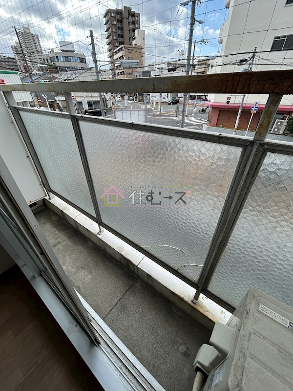ブルースカイ城東 ベランダ