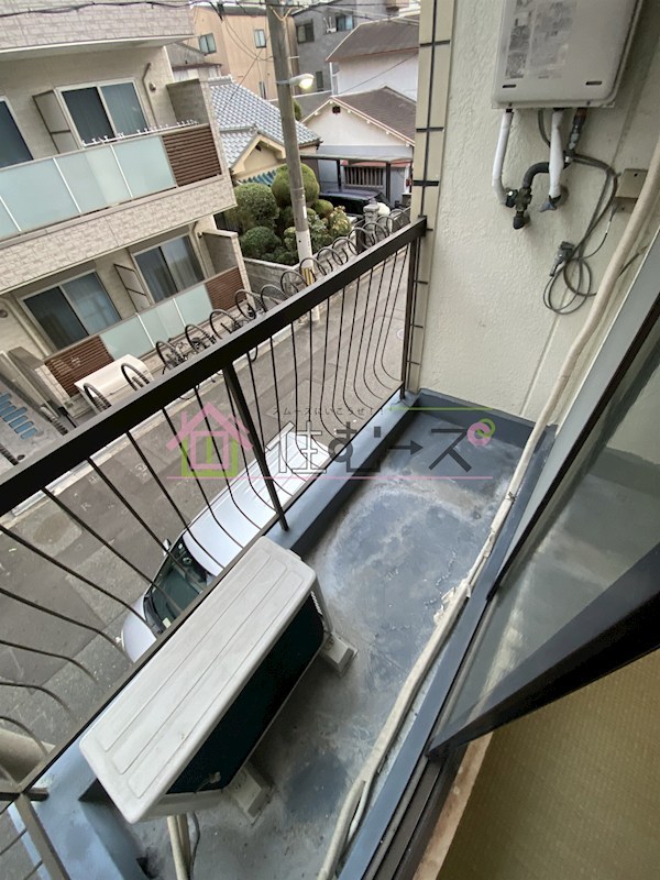 中嶋ハイツ ベランダ