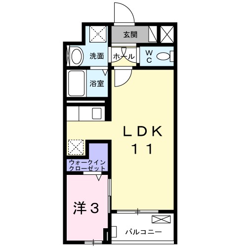 サンシャイン　ウィステリア 間取り