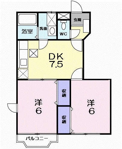 オリーブ長尾 間取り