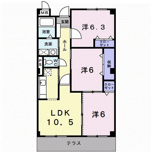 グラン・リーオ・セルカ西町 間取り