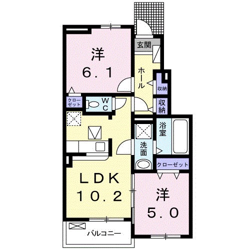 グラン　ソレイユ 間取り